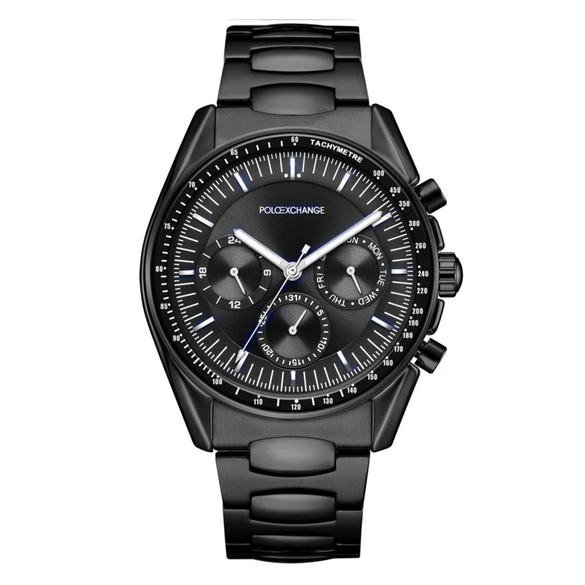 MONTRE POLOEXCHANGE HOMME M.FONCTION ACIER